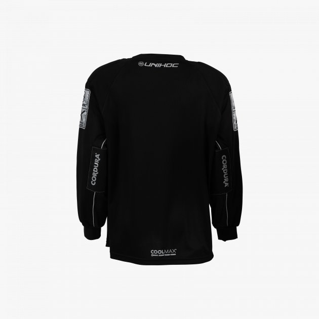Unihoc Goalie Sweater Alpha Black/Silver