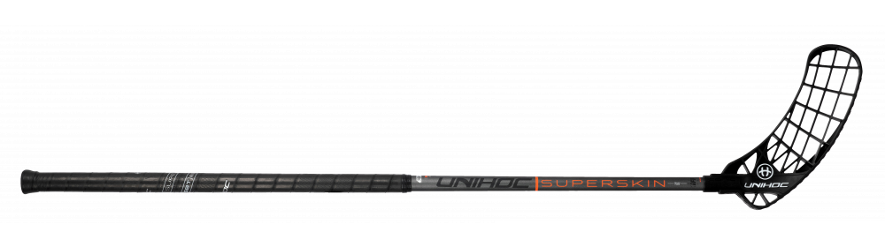 Unihoc Iconic Superskin Slim Feather Light 29 Graphite/Orange