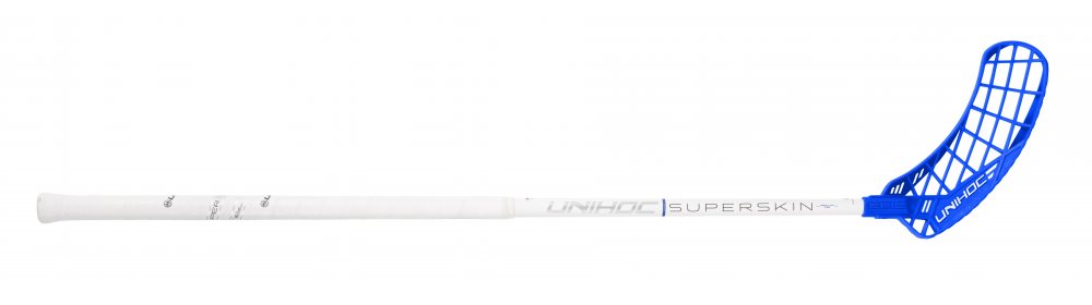 Unihoc Epic Superskin Reg 26 White/Blue
