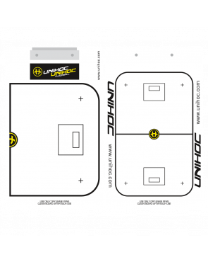 Unihoc tactic board 24x40 cm including pen