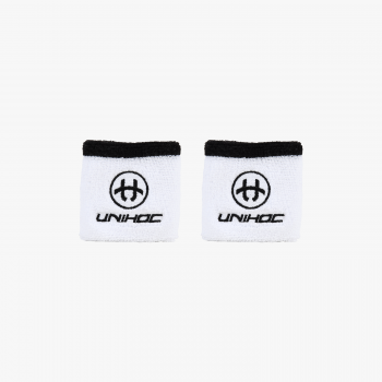 Unihoc Wristband Sweat 2-Pack White