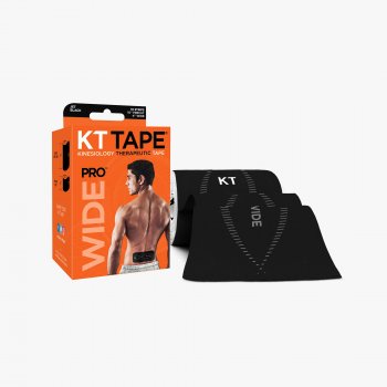 KT Tape Pro Wide Precut Black