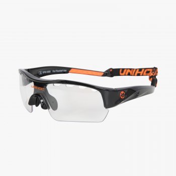 Unihoc Eyewear Victory Junior Black/Neon Orange