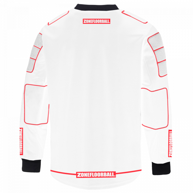 Zone Goalie Sweater Monster2 White/Red