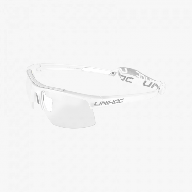 Unihoc Eyewear Energy Senior White/Silver