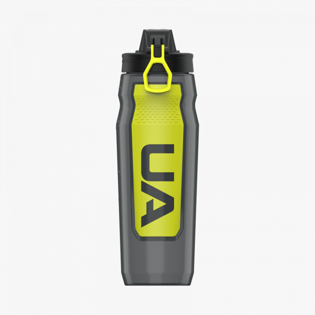 Under Armour UA Playmaker Squeeze 950 ml Pitch Grey/HiVis Yellow