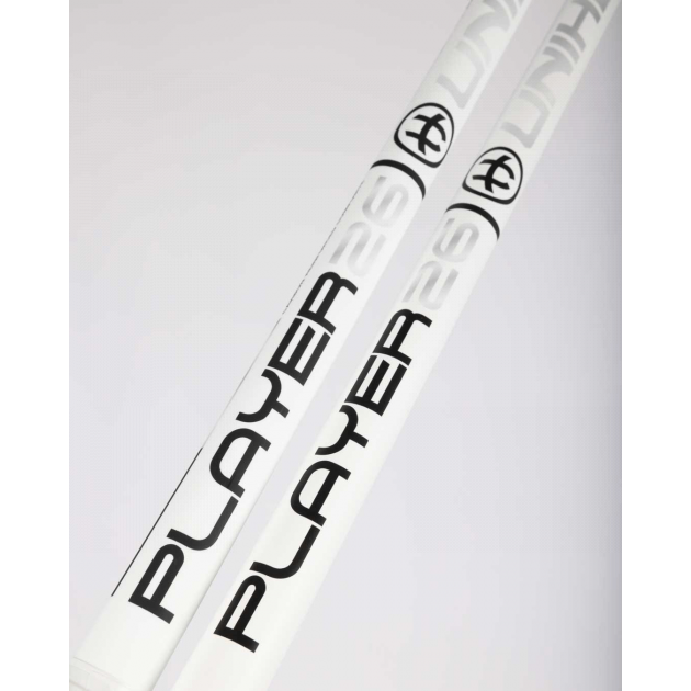 Unihoc Player 26 X-Long White/Silver