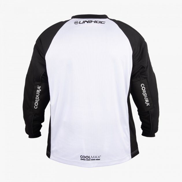 Unihoc Goalie Sweater Alpha White/Black