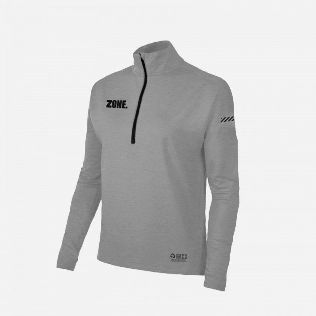 Zone T-shirt Gymtime Longsleeve Grey Melange