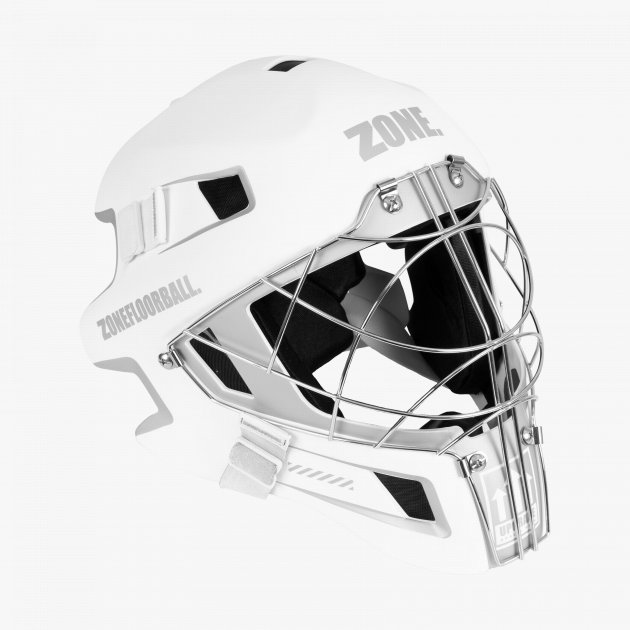 Zone Upgrade Mask Cat-Eye Cage White/Silver