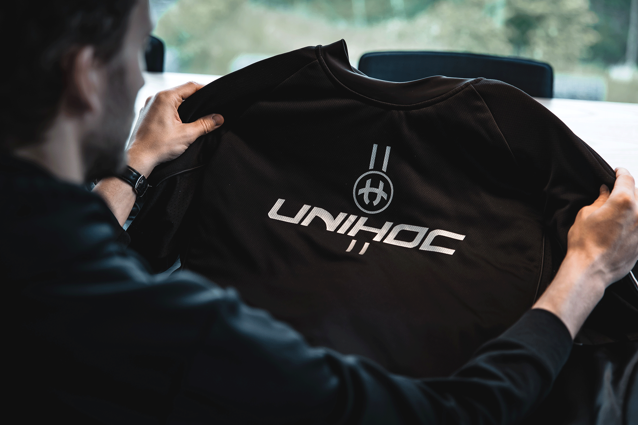 Dres Unihoc Alpha Prime Evolab Black Silver